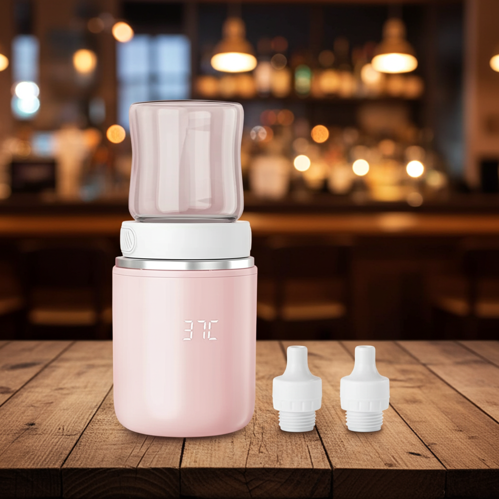 Chauffe-Biberon Portable - Réchauffement Express pour Bébé